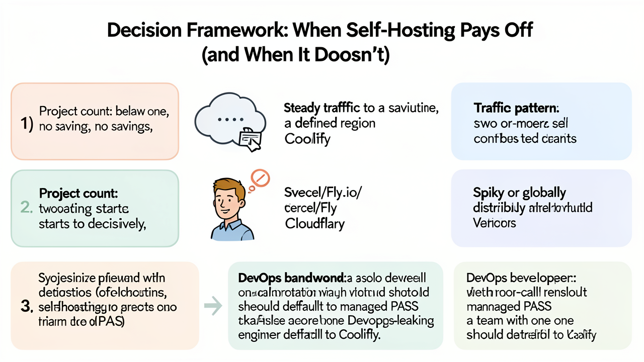 Decision Framework: When Self-Hosting Pays Off (and When It Doesn't)