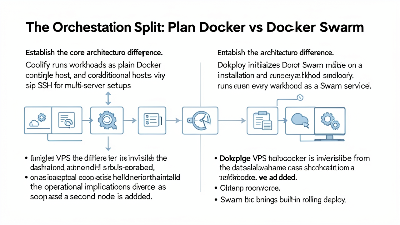 The Orchestration Split: Plain Docker vs Docker Swarm