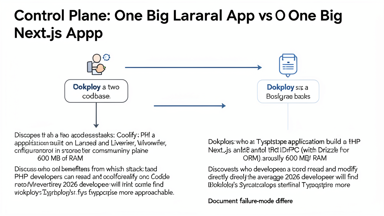 Control Plane: One Big Laravel App vs One Big Next.js App