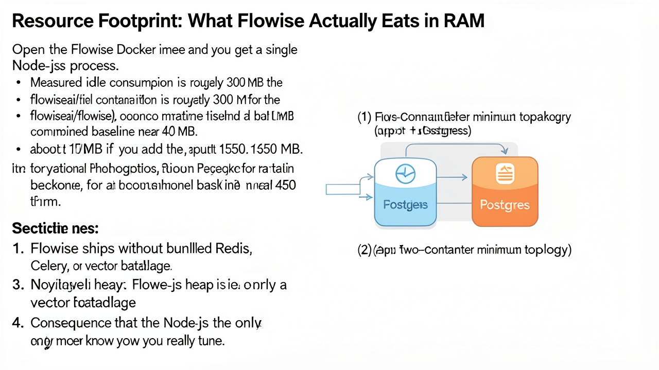 Resource Footprint: What Flowise Actually Eats in RAM