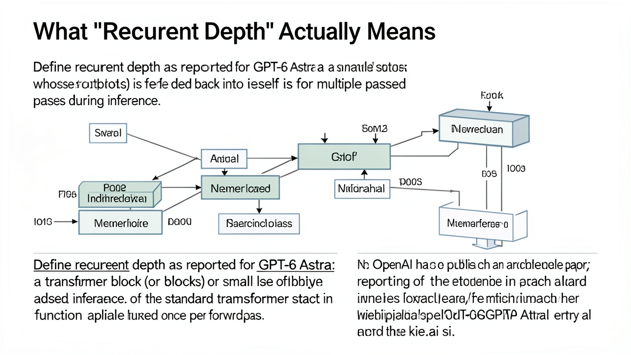 What "Recurrent Depth" Actually Means