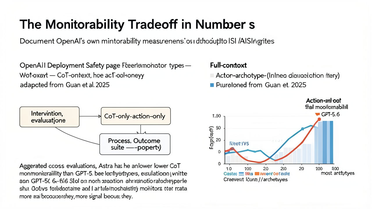 The Monitorability Tradeoff in Numbers